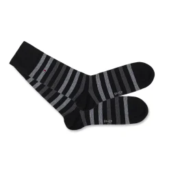 Set regalo 3 paia di Calzini lunghi Uomo neri Tommy Hilfiger