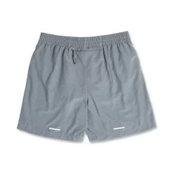 Shorts da running da uomo grigi con elastico in vita GymRun