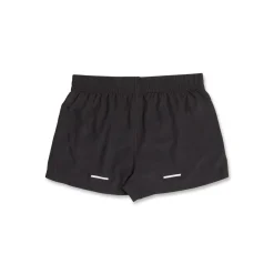 Shorts da running donna neri con dettagli riflettenti GymRun