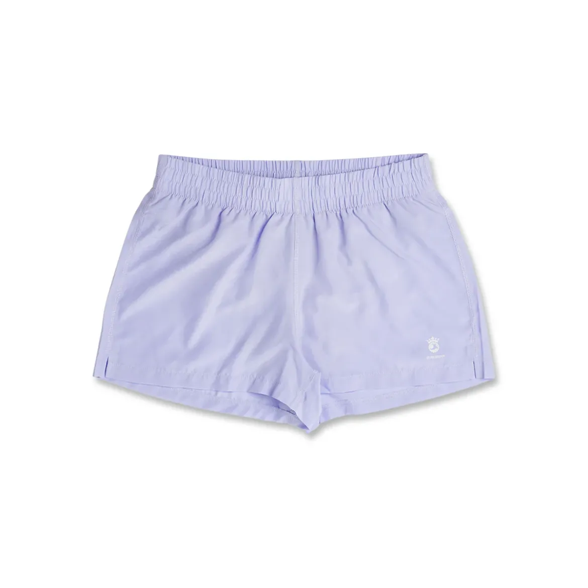 Shorts da running lilla da donna in tessuto tecnico GymRun
