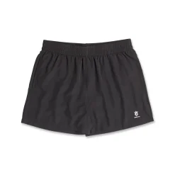 Shorts sportivi da uomo neri con dettagli riflettenti GymRun