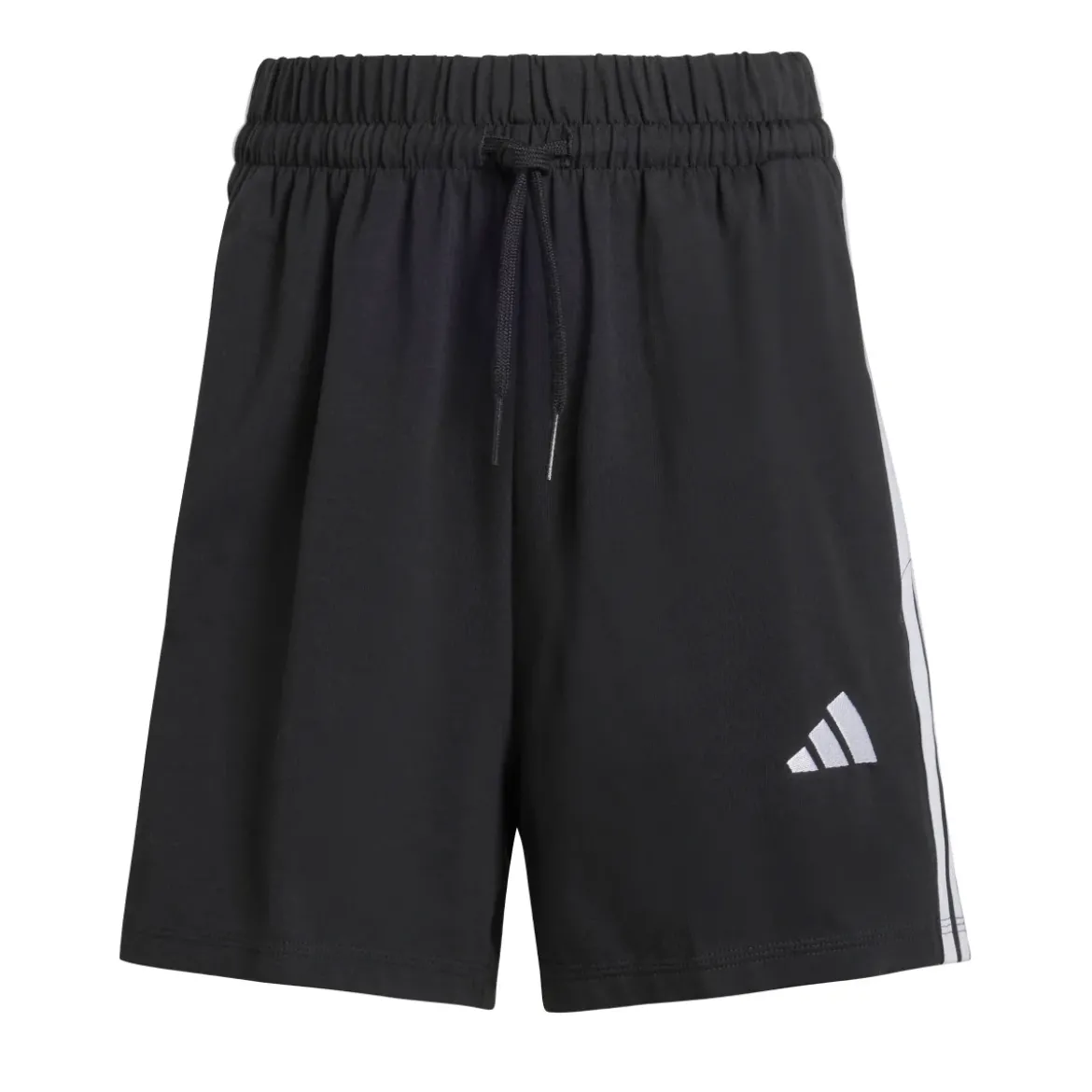 Shorts Sportivi Neri Donna con iconiche tre strisce bianche adidas