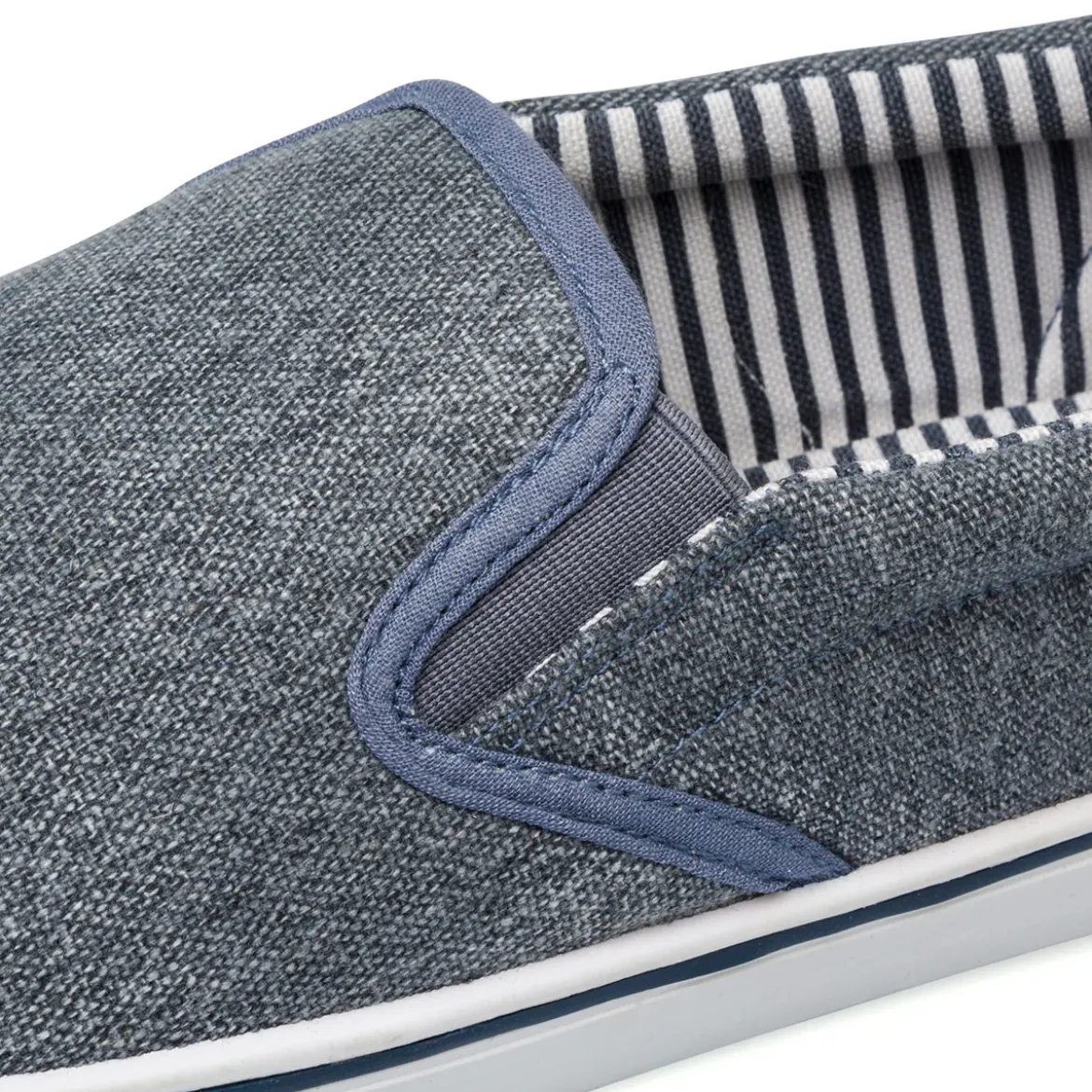 Slip-on denim da uomo in denim blu Jog