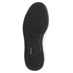 Sneakers alte bicolore bianco e nero da Ragazza Puma Rebound V6
