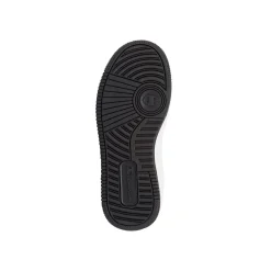 Sneakers alte da ragazzo bianche e nere con logo Champion Rebound 2.0 Mid