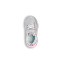 Sneakers argento con luci da Bambina Primi Passi Champion