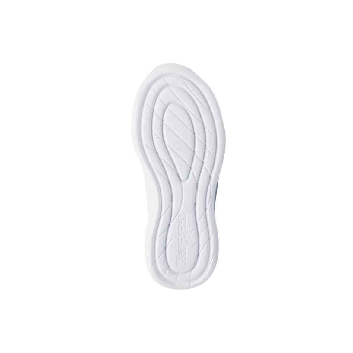 Sneakers bambina lilla Kappa in tessuto con strappo in velcro glitter