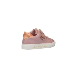 Sneakers Bambina rosa con decorazioni floreali Le Scarpe di Alice
