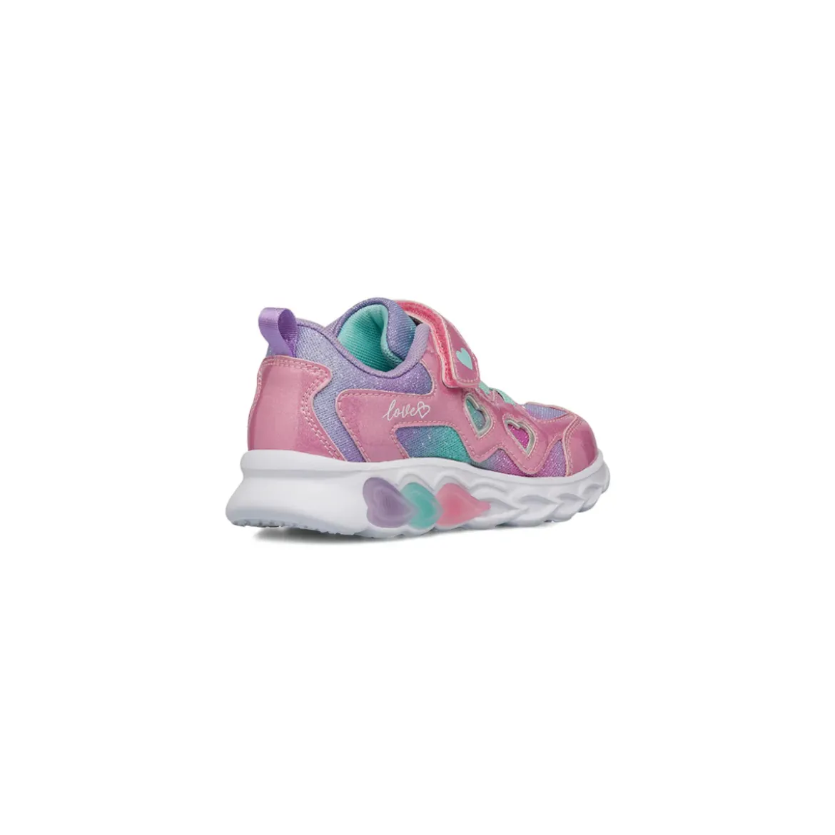 Sneakers Bambina rosa con luci nella suola Le Scarpe di Alice