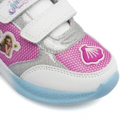 Sneakers Bianche Bambina con glitter e stampa sirena Primigi