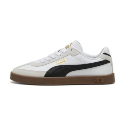 Sneakers Bianche Bambino con effetto scamosciato Puma Club II Era Jr
