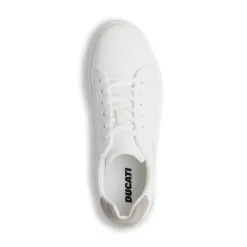 Sneakers bianche con dettagli grigi da Uomo Ducati