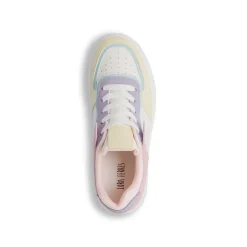 Sneakers bianche con inserti multicolore da Donna Lora Ferres