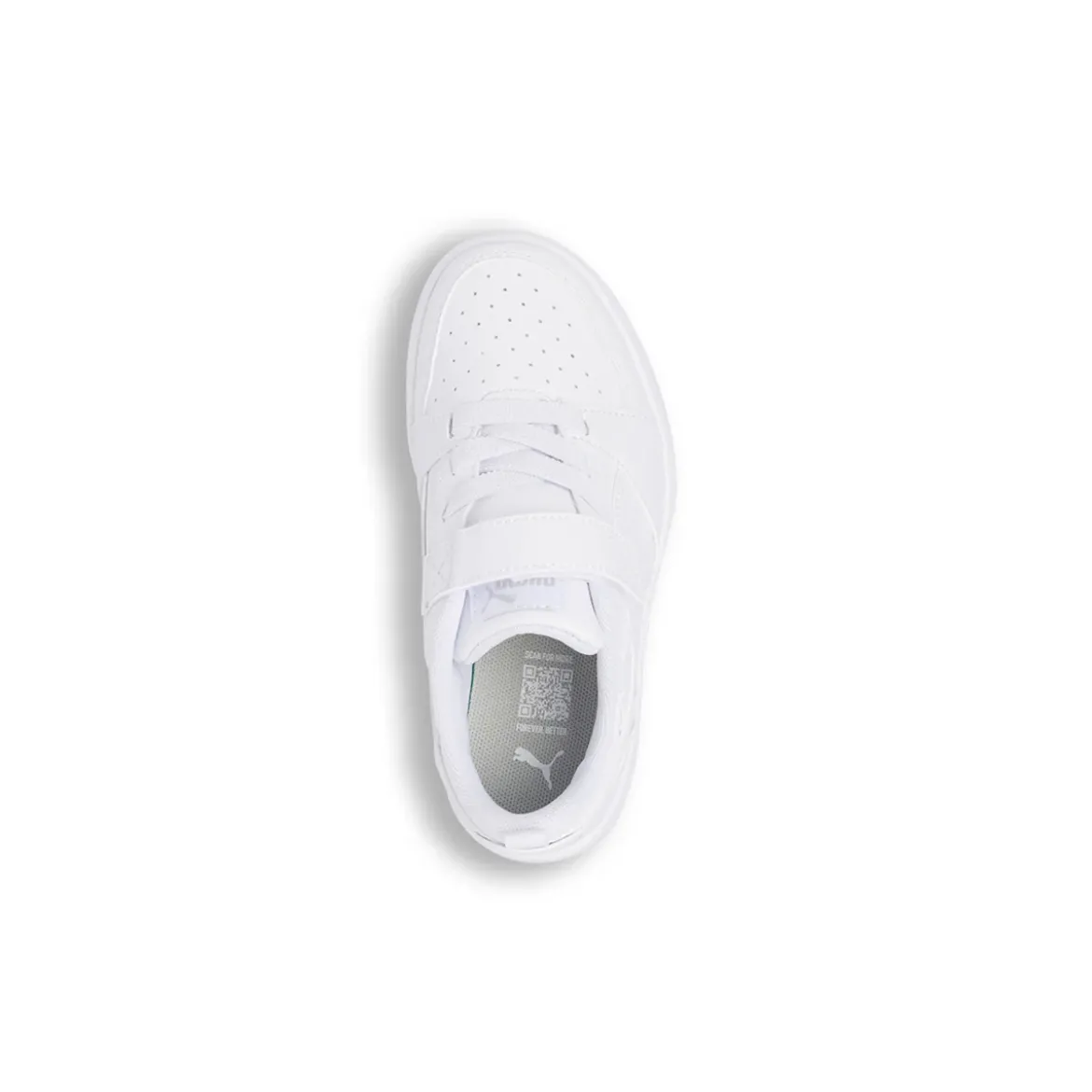 Sneakers bianchecon strappo da Bambino Puma Rebound V6