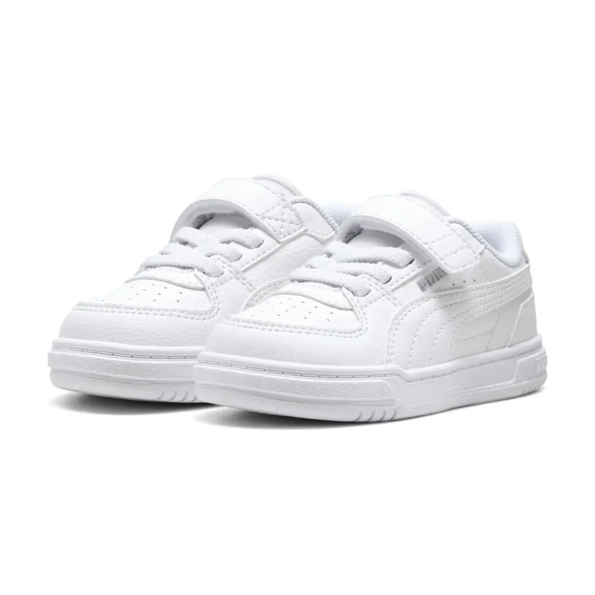 Sneakers bianche da Bambina con strappo Puma Caven III