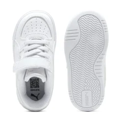Sneakers bianche da Bambina con strappo Puma Caven III