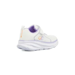 Sneakers bianche da Bambina con strappo e dettagli lilla Champion