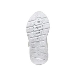 Sneakers bianche da Bambina con suola traspirante e stella Geox