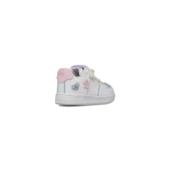 Sneakers bianche da Bambina con fiori Le scarpe di Alice