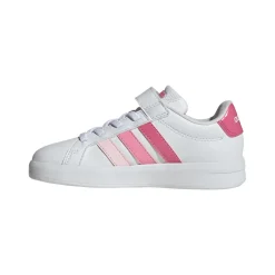 Sneakers bianche da Bambina con dettagli rosa adidas Grand Court 3.0