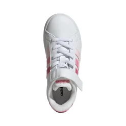 Sneakers bianche da Bambina con dettagli rosa adidas Grand Court 3.0
