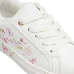 Sneakers bianche da Bambina con fantasia floreale Dieci Baci