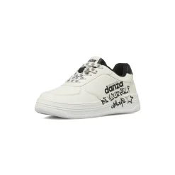 Sneakers Bianche da Bambina con lacci logati Dimensione Danza