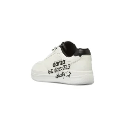 Sneakers Bianche da Bambina con lacci logati Dimensione Danza