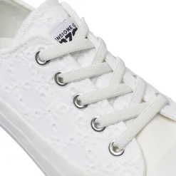 Sneakers Bianche da Bambina effetto pizzo Dimensione Danza