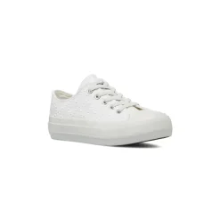 Sneakers Bianche da Bambina effetto pizzo Dimensione Danza