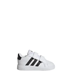 Sneakers bianche da Bambino adidas Grand Court 2.0 con strappo