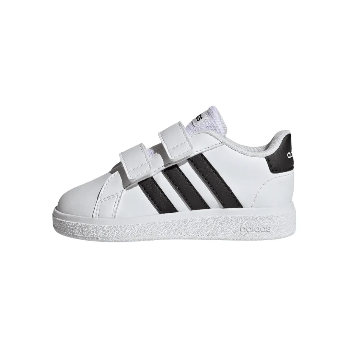 Sneakers bianche da Bambino adidas Grand Court 2.0 con strappo