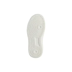 Sneakers bianche da bambino Gas con chiusura in velcro e lacci elastici
