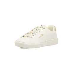Sneakers bianche da Donna con dettagli oro e lacci glitter Ellesse