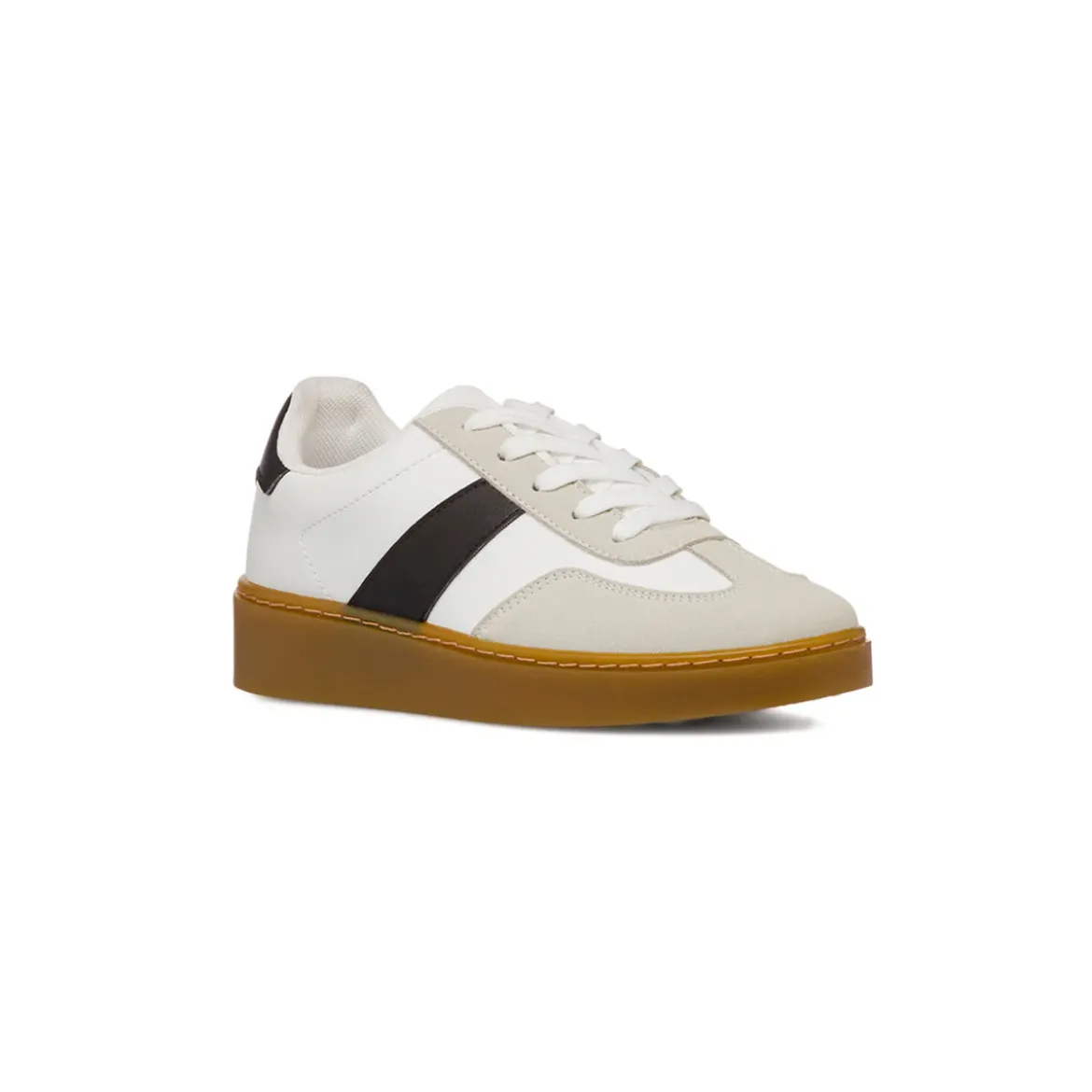 Sneakers bianche da Donna con dettaglio laterale nero Lora Ferres