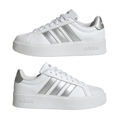 Sneakers bianche da Donna con dettagli argento adidas STREETTALK