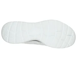 Sneakers bianche da donna in tessuto mesh Skechers Bountiful - Quick Path