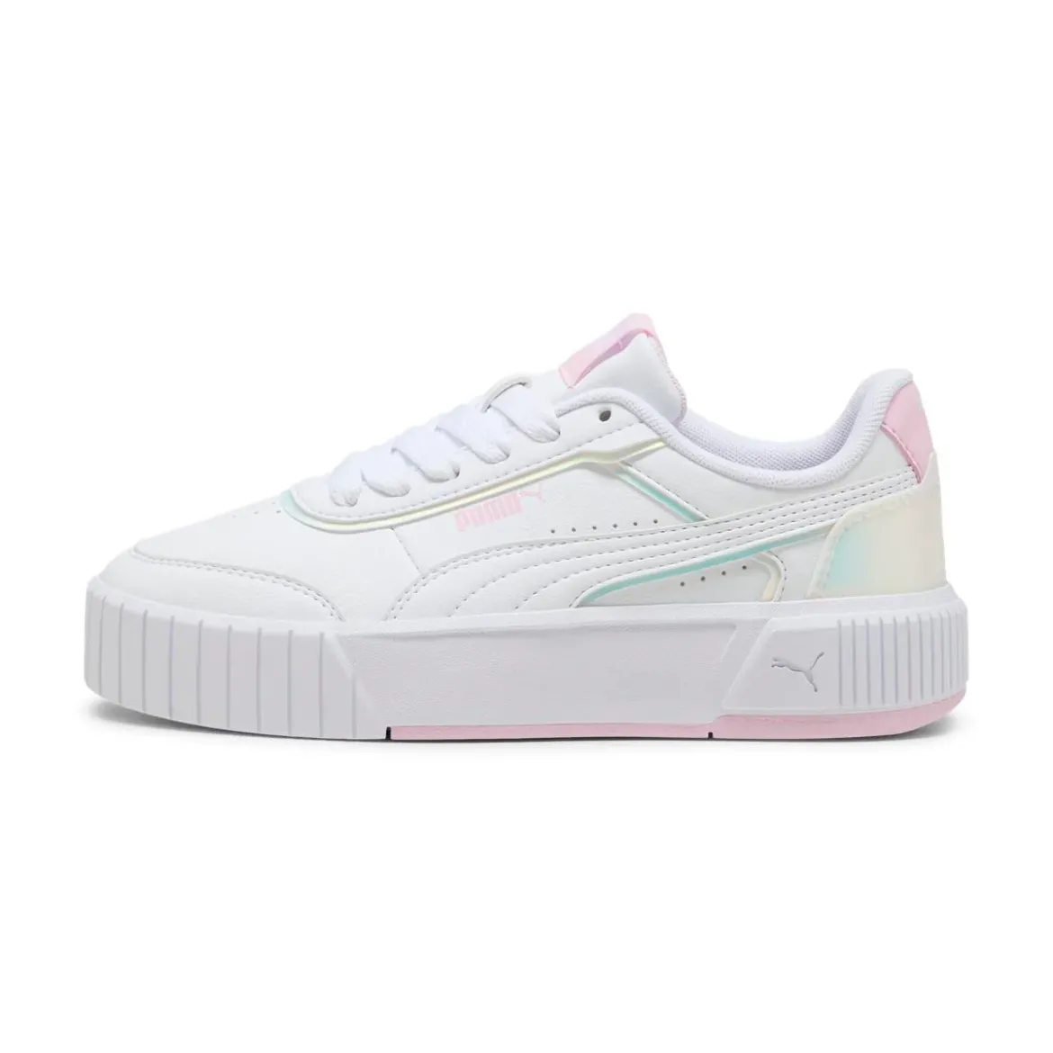Sneakers bianche da Ragazza Puma Carina Mia Holo 2.0