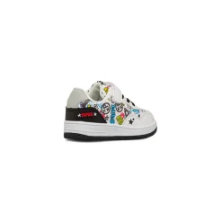 Sneakers bianche da Ragazzo con stampa graffiti Space Boy