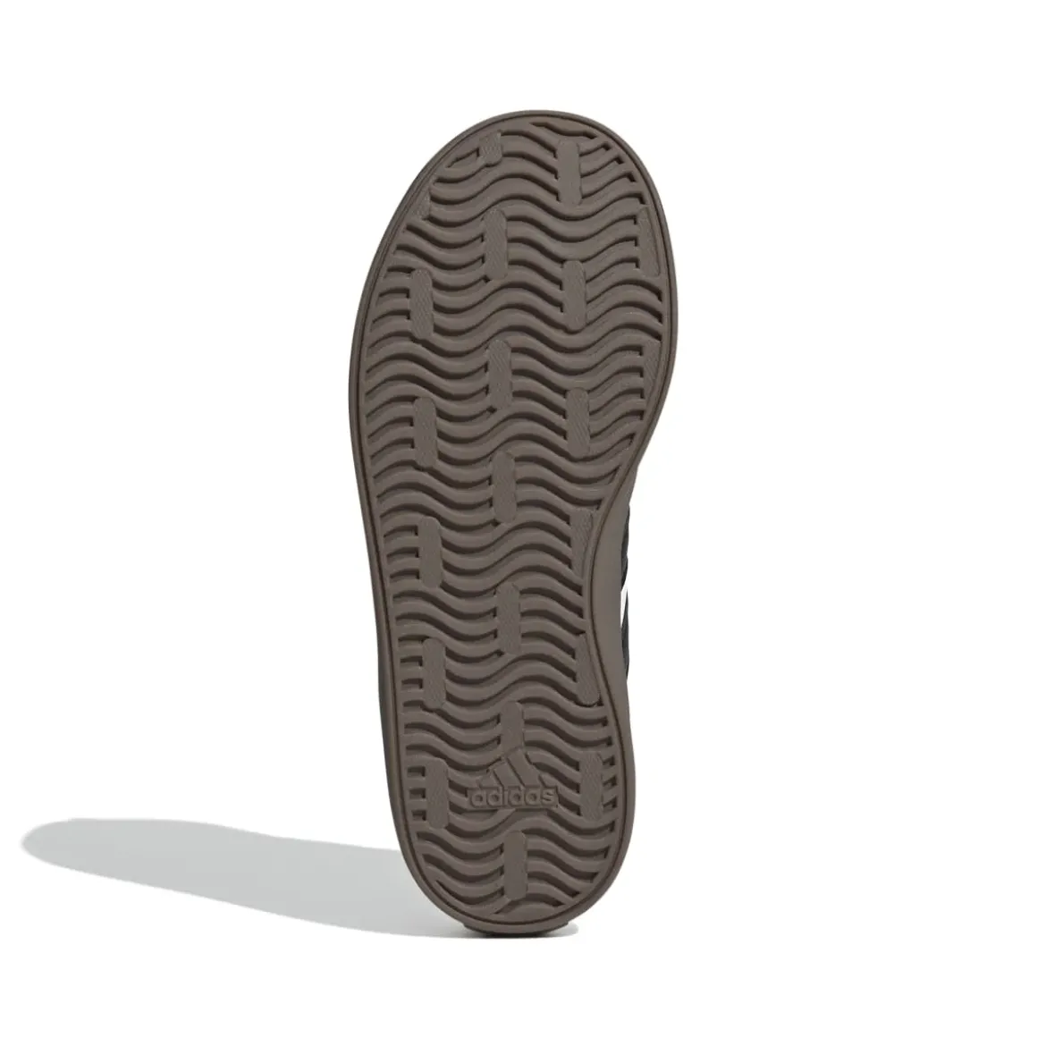 Sneakers bianche da ragazzo con strisce nere adidas VL Court 3.0 K