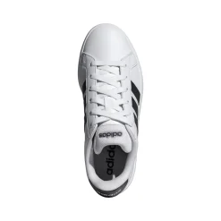 Sneakers bianche da Ragazzo con inserti neri adidas GRAND COURT 3.0