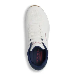 Sneakers Bianche da Uomo con ammortizzazione ad aria Skechers