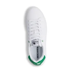 Sneakers bianche da Uomo con dettaglio verde e logo Americanino