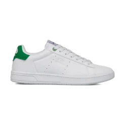 Sneakers bianche da Uomo con dettaglio verde e logo Americanino