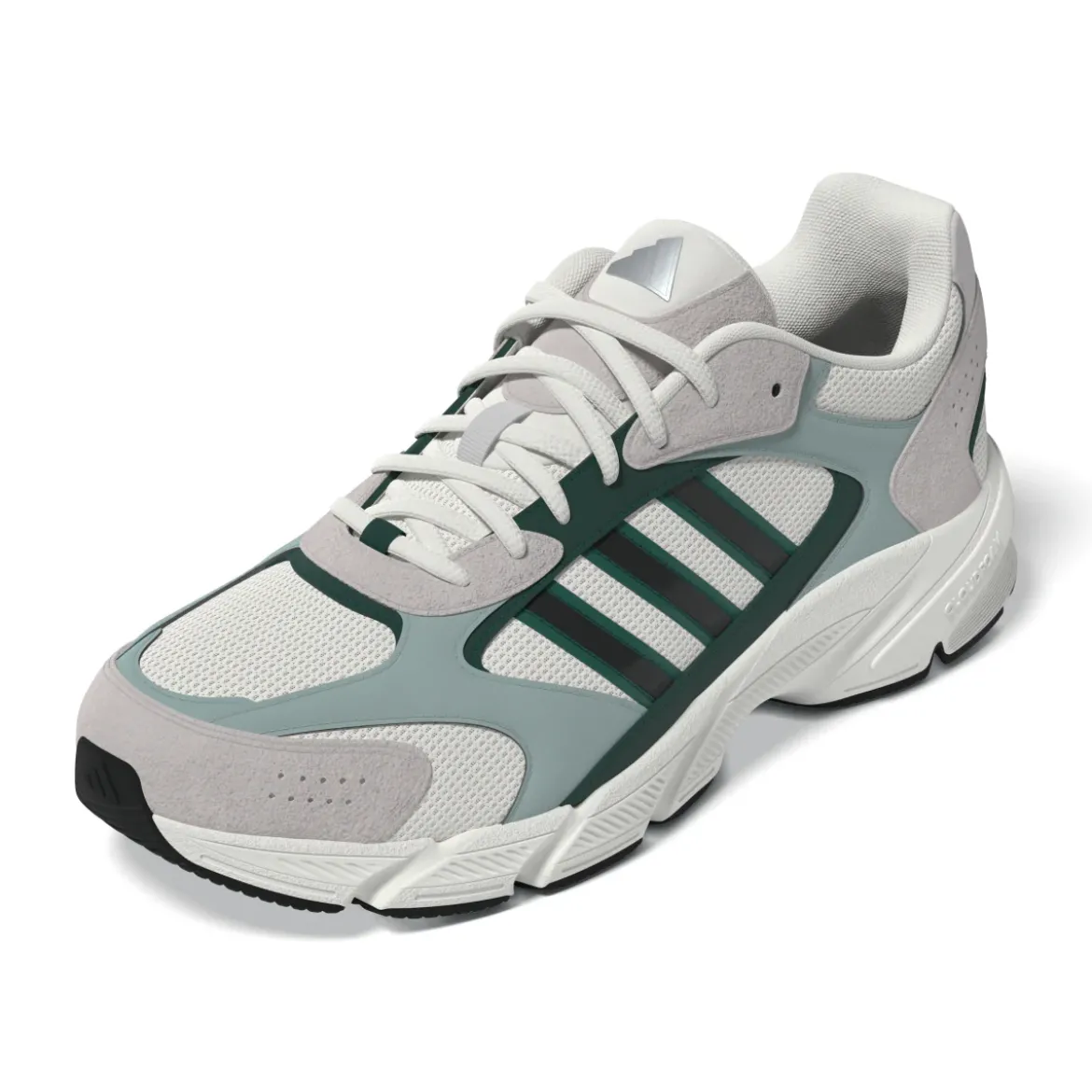 Sneakers bianche da Uomo con inserti grigi adidas CRAZYCHAOS 2000