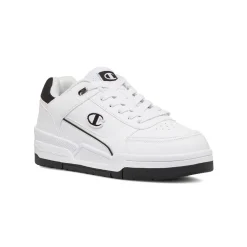 Sneakers bianche da Uomo con logo e dettaglio nero Champion Heritage