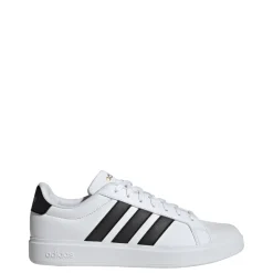 Sneakers bianche da Uomo con tre strisce nere adidas STREETTALK