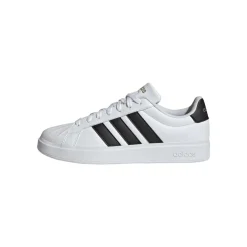 Sneakers bianche da Uomo con tre strisce nere adidas STREETTALK