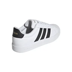 Sneakers bianche da Uomo con tre strisce nere adidas STREETTALK
