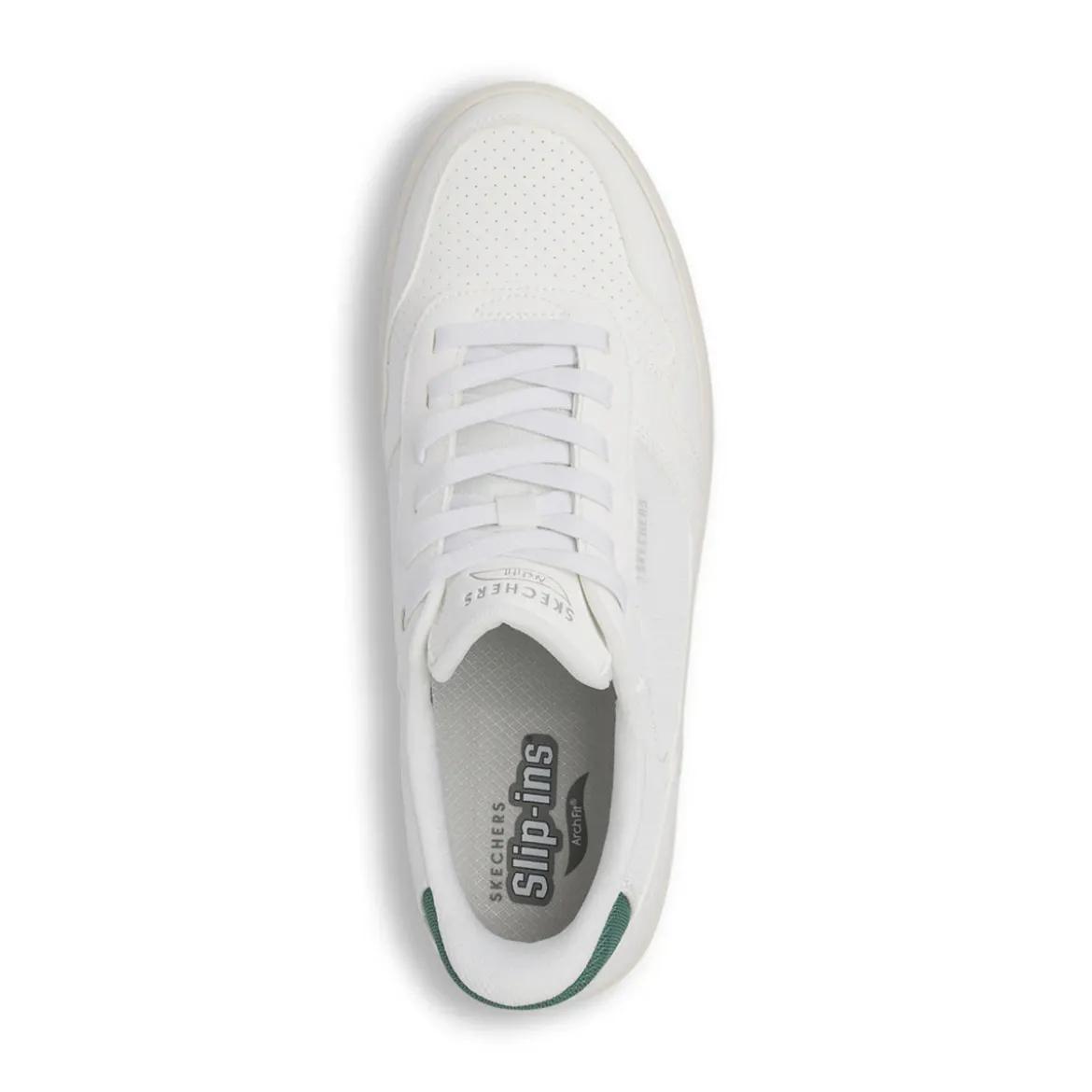 Sneakers bianche da Uomo con tecnologia Slip-ins e Arch Fit Skechers